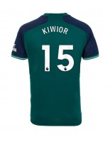 Arsenal Jakub Kiwior #15 Alternativní Dres 2023-24 Krátký Rukáv